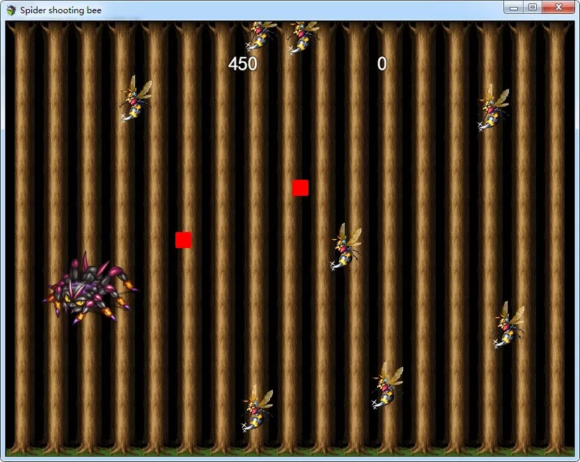 Скриншот 6 к игре Spider shooting bee