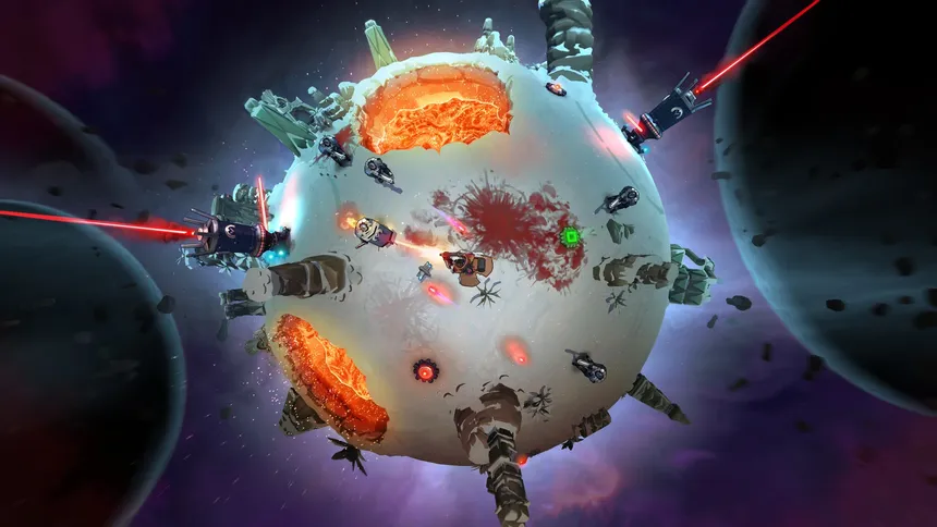 Скриншот 1 к игре Battle Planet - Judgement Day