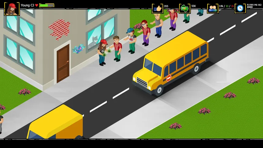 Скриншот 2 к игре Rap Simulator: The Rap Game