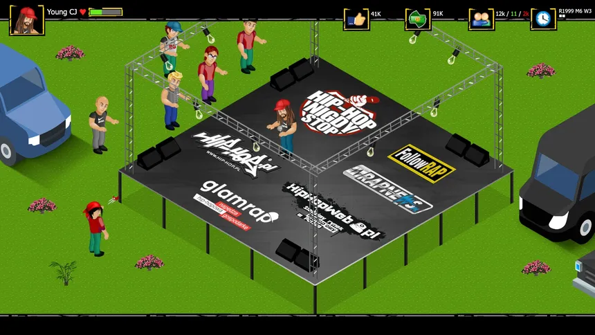Скриншот 3 к игре Rap Simulator: The Rap Game