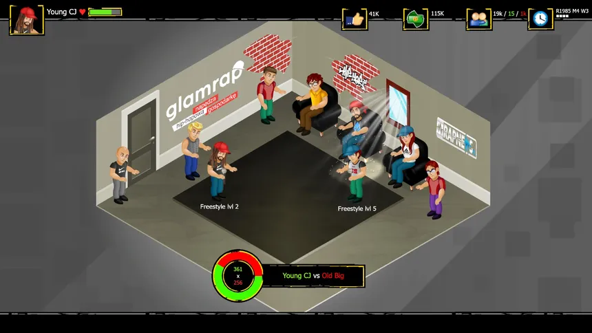 Скриншот 5 к игре Rap Simulator: The Rap Game