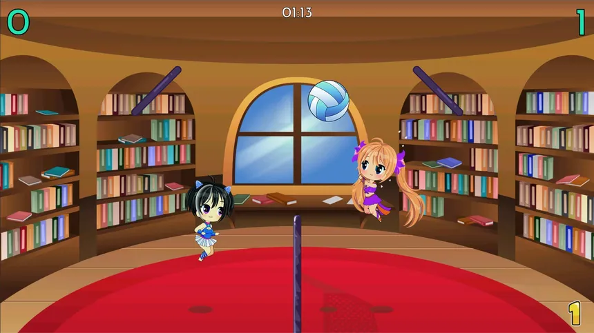 Скриншот 3 к игре Chibi Volleyball