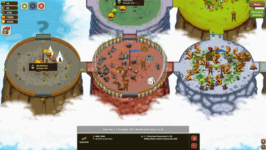 Скриншот 1 к игре Circle Empires Rivals