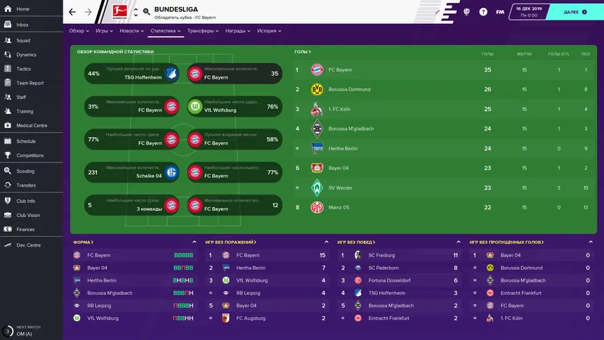 Скриншот 2 к игре Football Manager 2020