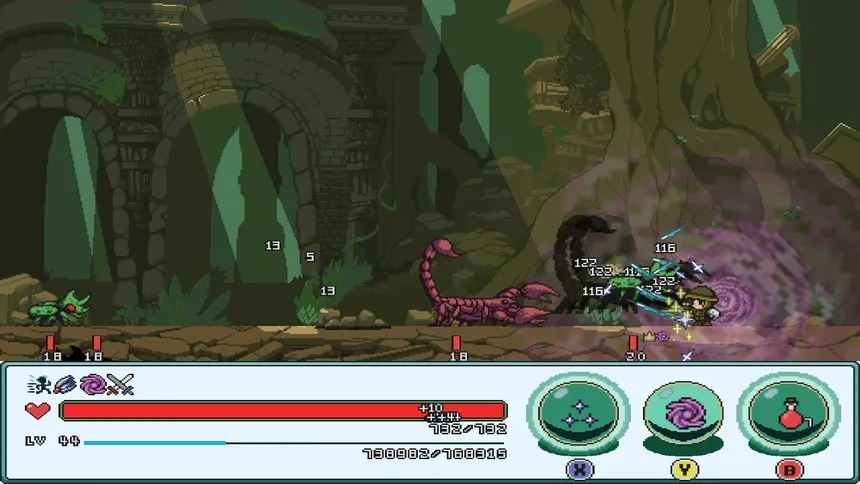 Скриншот 4 к игре Artifact Adventure Gaiden DX