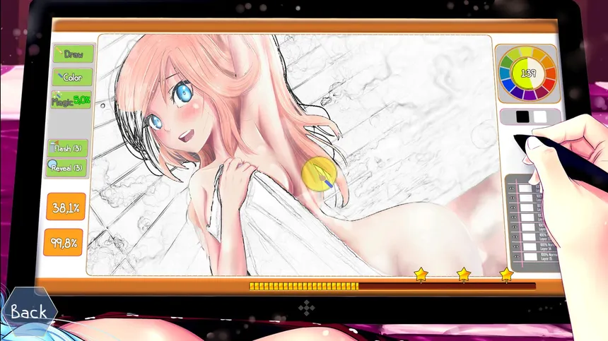 Скриншот 3 к игре Anime Artist