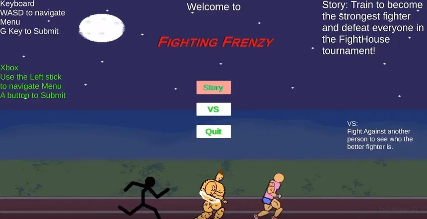 Скриншот 1 к игре Fighting Frenzy: Swole Simulator