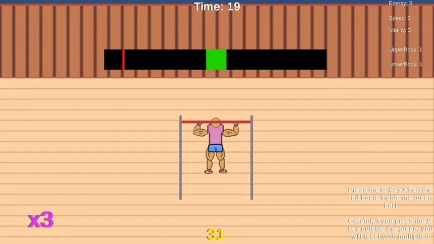 Скриншот 3 к игре Fighting Frenzy: Swole Simulator