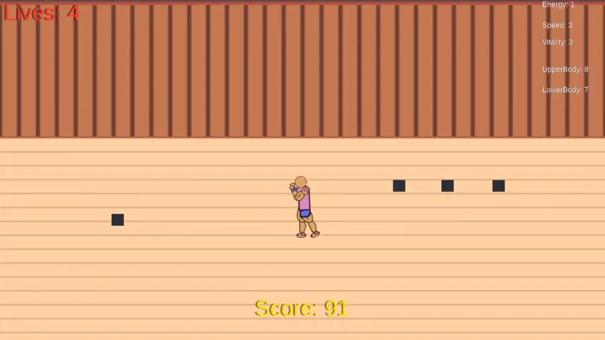 Скриншот 4 к игре Fighting Frenzy: Swole Simulator