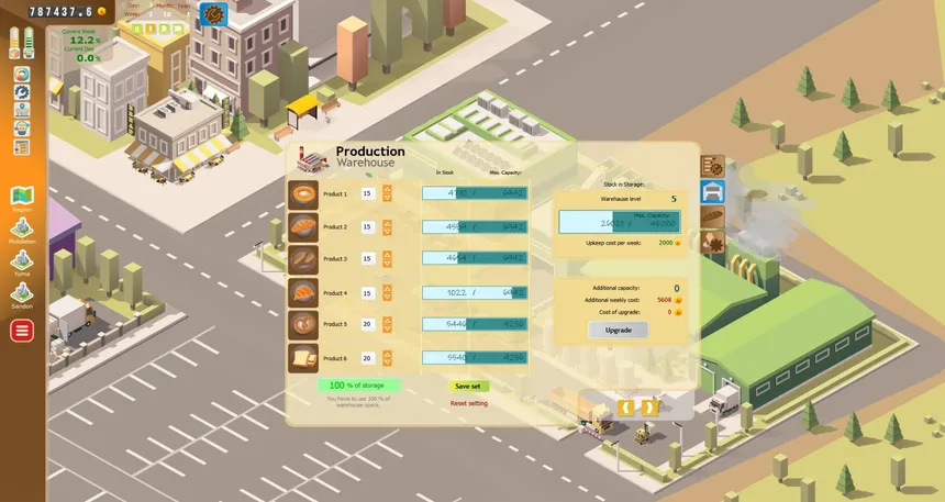 Скриншот 4 к игре Bakery Biz Tycoon