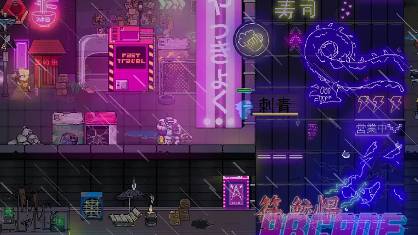 Скриншот 5 к игре Neon City Riders
