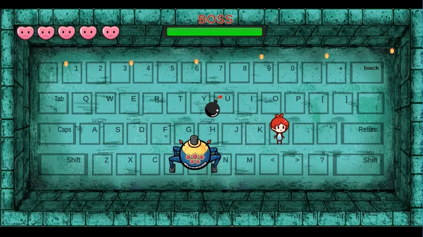 Скриншот 2 к игре Qwerty's Prison