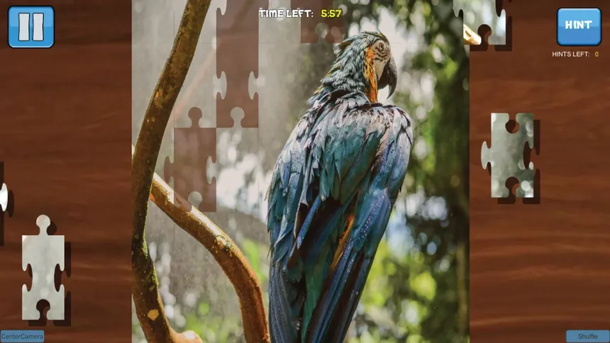 Скриншот 3 к игре Bepuzzled Jigsaw Puzzle: Animals 103 Puzzles