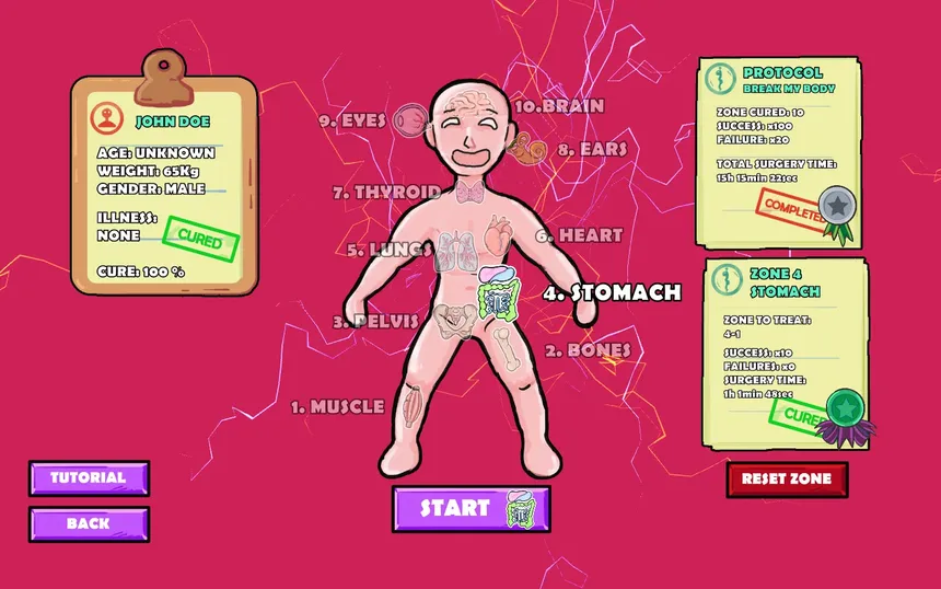 Скриншот 1 к игре Break my body