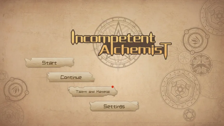 Скриншот 1 к игре 蹩脚的炼金术师(Incompetent Alchemist)