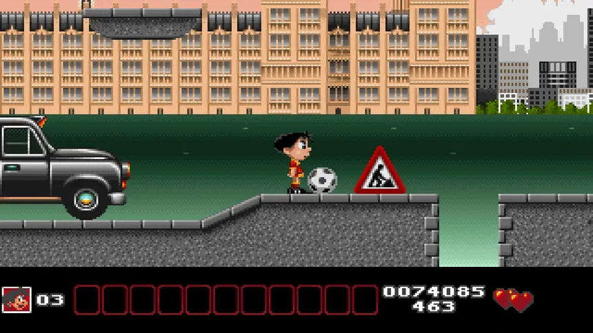 Скриншот 3 к игре Soccer Kid