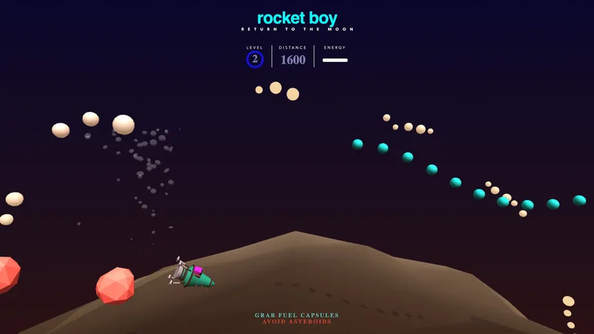 Скриншот 1 к игре Rocket Boy