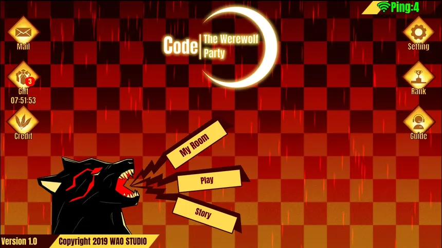 Скриншот 4 к игре Code/The Werewolf Party