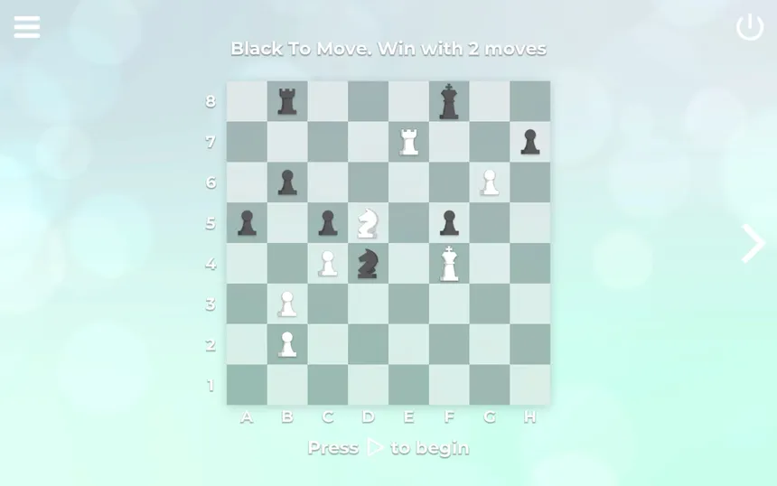Скриншот 1 к игре Zen Chess: Blindfold Masters