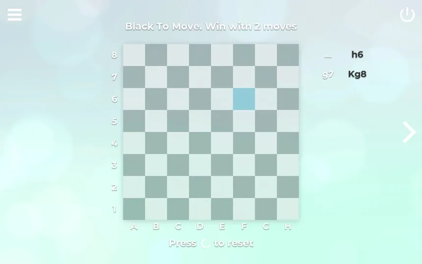 Скриншот 2 к игре Zen Chess: Blindfold Masters