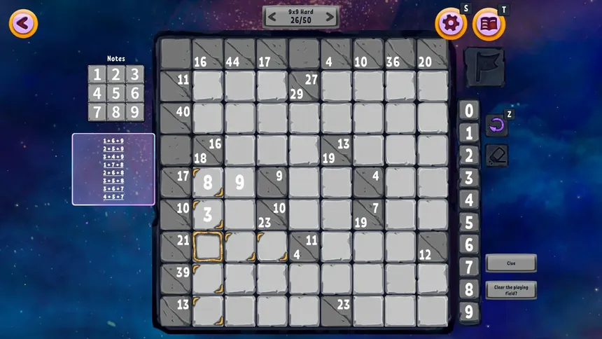 Скриншот 5 к игре Kakuro