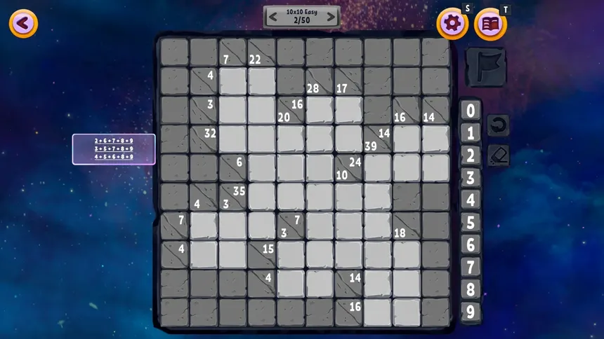 Скриншот 6 к игре Kakuro