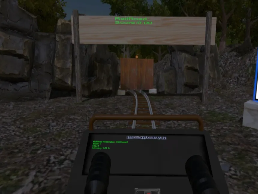 Скриншот 1 к игре RailRoadVR