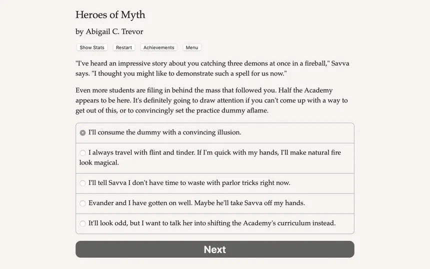 Скриншот 1 к игре Heroes of Myth