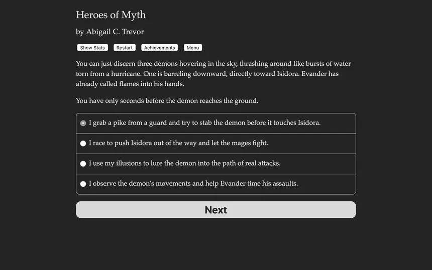 Скриншот 2 к игре Heroes of Myth