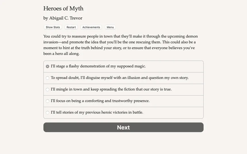 Скриншот 3 к игре Heroes of Myth