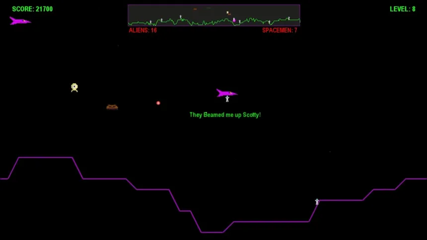 Скриншот 2 к игре Spaceman Defender
