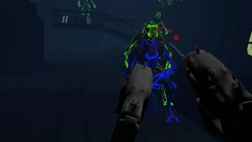 Скриншот 3 к игре Alien Shooter in Space Cradle - Virtual Reality