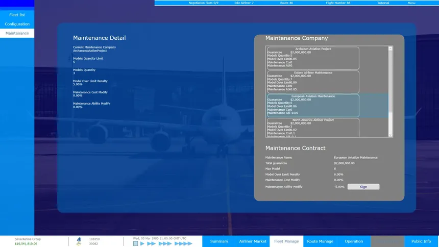 Скриншот 3 к игре Global Aviation Dream