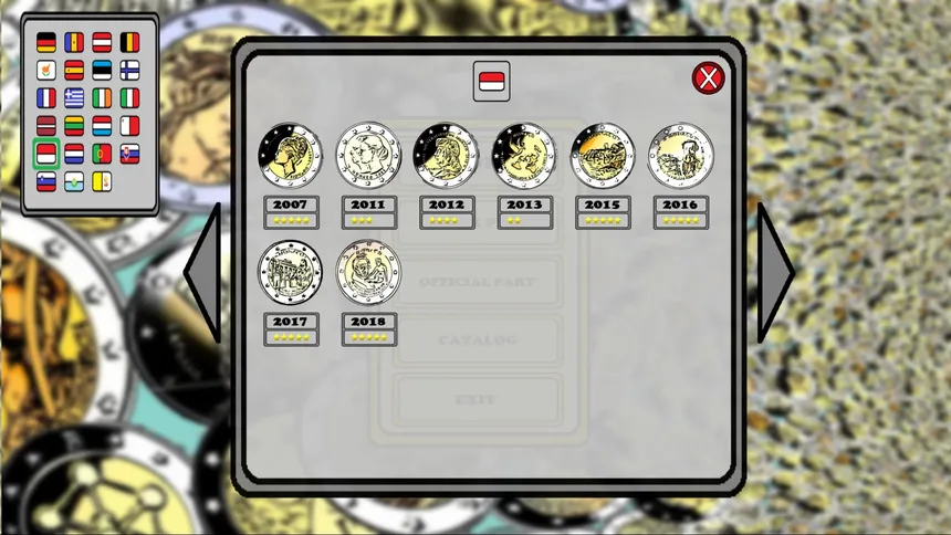 Скриншот 4 к игре Euro NumismatCy! Coin Collector