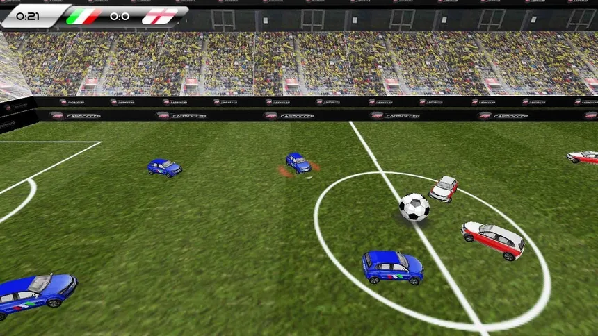 Скриншот 1 к игре Car Soccer World Cup