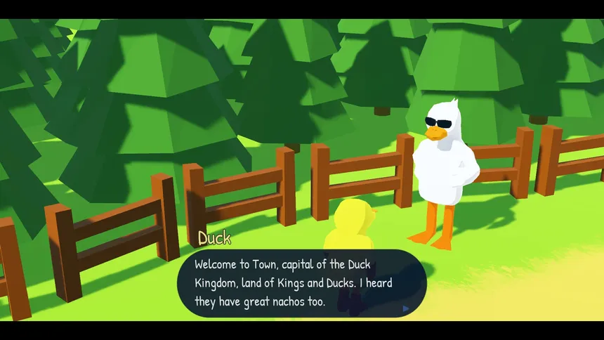 Скриншот 1 к игре Duck in Town - A Rising Knight