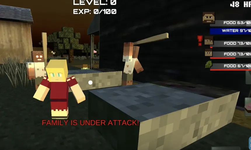 Скриншот 4 к игре Block Granny Horror Survival