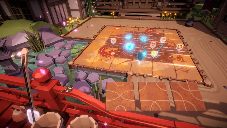 Скриншот 1 к игре Tsuro - The Game of The Path - VR Edition