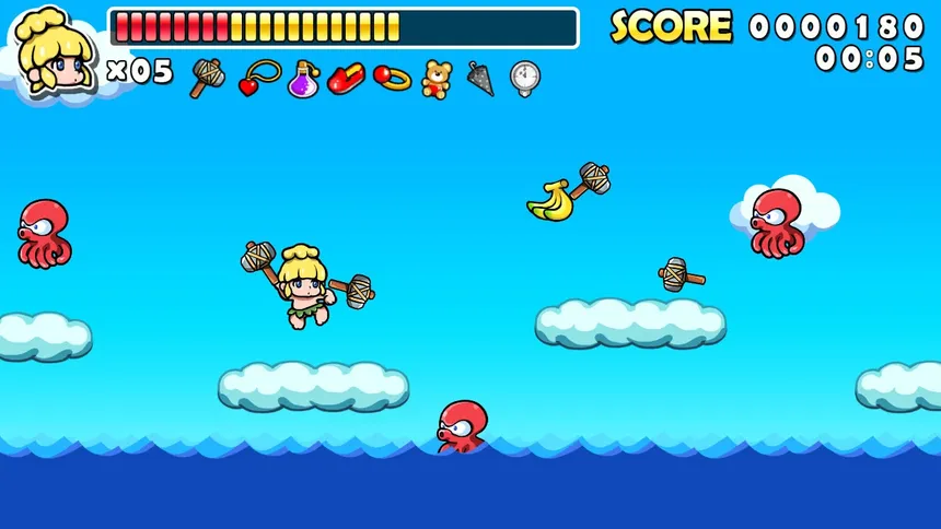 Скриншот 2 к игре Wonder Boy Returns Remix