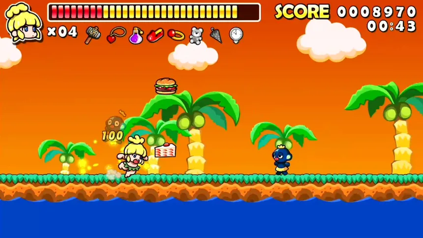 Скриншот 5 к игре Wonder Boy Returns Remix