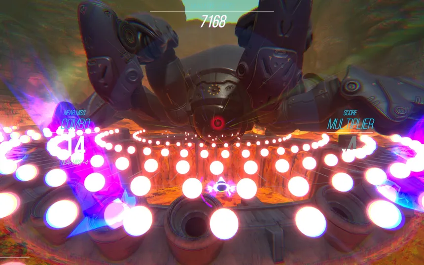 Скриншот 1 к игре HyperCore : Rhythm Bullet Hell