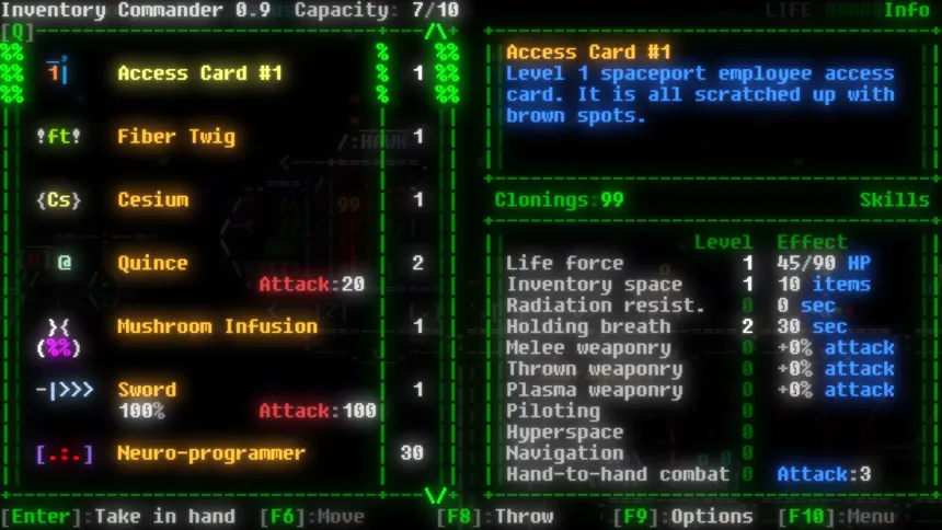 Скриншот 5 к игре ASCIIDENT
