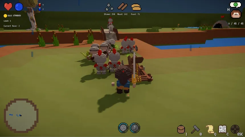 Скриншот 6 к игре Voxel Crusade