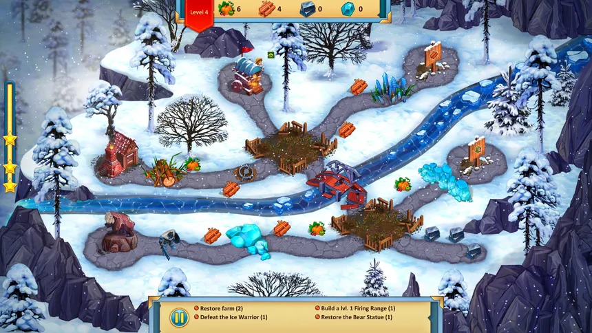 Скриншот 1 к игре Lost Artifacts: Frozen Queen