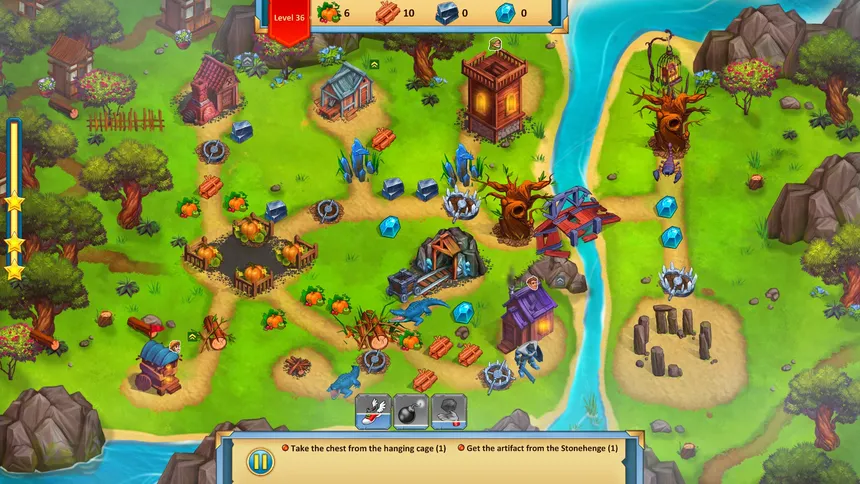Скриншот 2 к игре Lost Artifacts: Frozen Queen