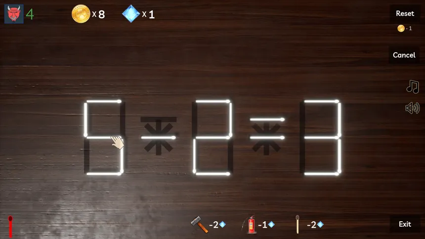 Скриншот 2 к игре Puzzle: Fire Sticks