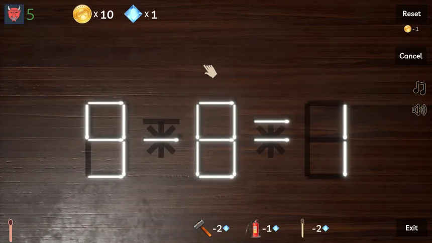 Скриншот 3 к игре Puzzle: Fire Sticks