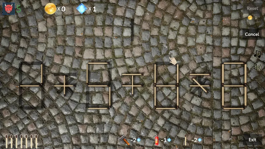 Скриншот 6 к игре Puzzle: Fire Sticks
