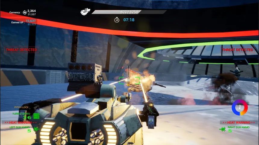 Скриншот 1 к игре Hover Tank Arena