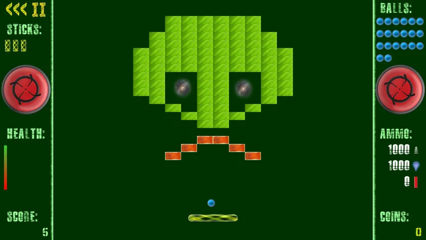 Скриншот 2 к игре 4K Bricks Breaker Plus